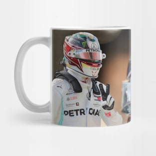 Lewis Hamilton - King Of F1 Mug